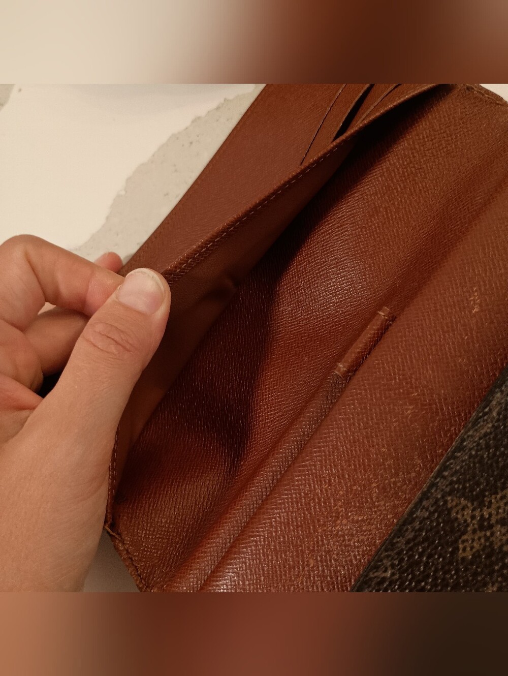 AUTHENTIC Louis Vuitton Monogram Porte Tresor International Trifold Wallet - Picture 10 of 14